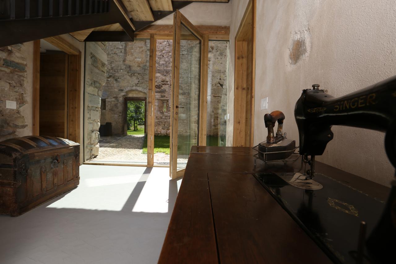 Agritur Ciastel Villa Sanzeno Exteriör bild
