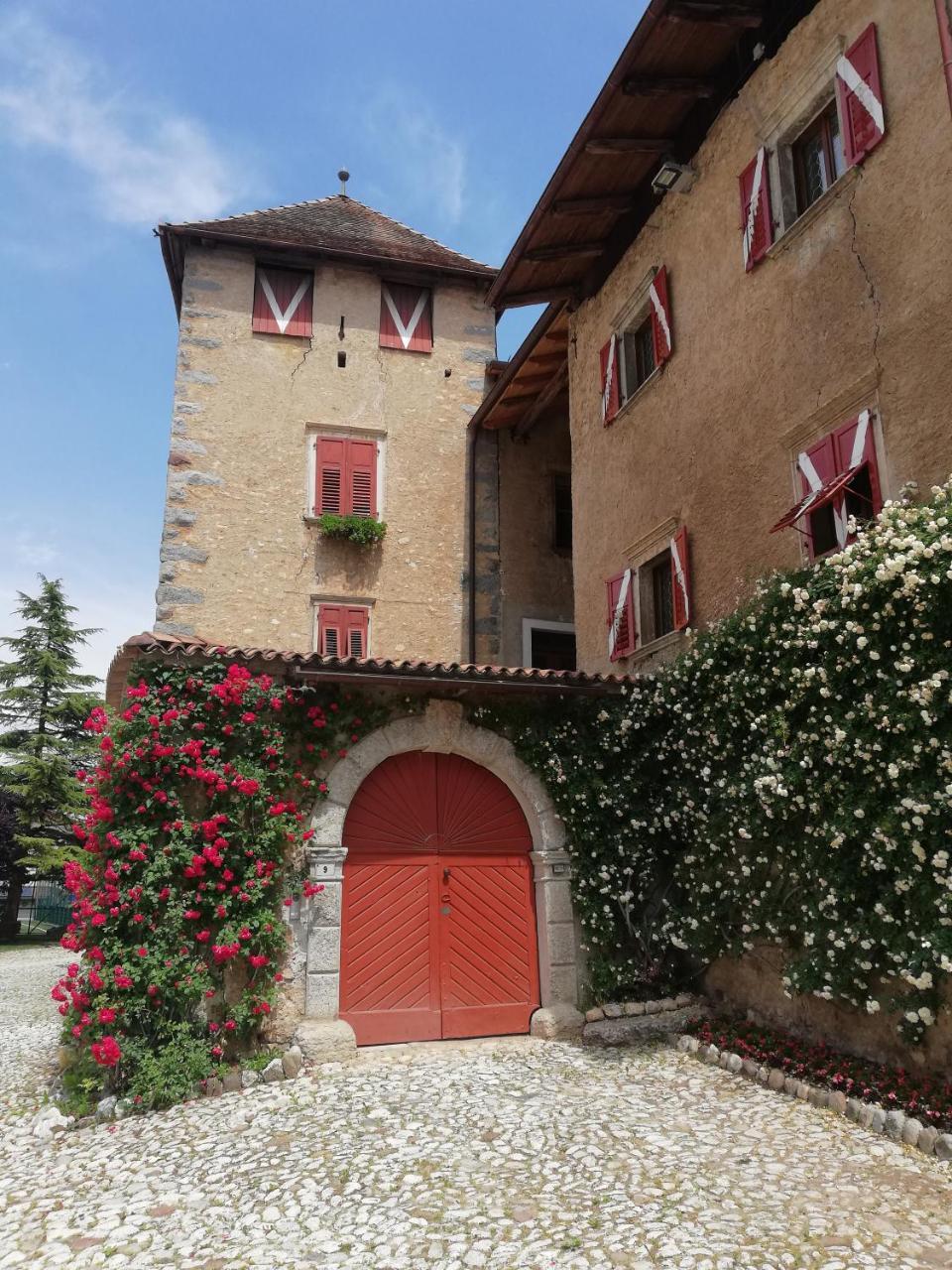 Agritur Ciastel Villa Sanzeno Exteriör bild